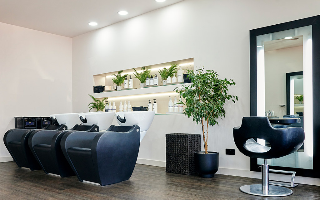 Inside aka hair salon Gloucester Rd